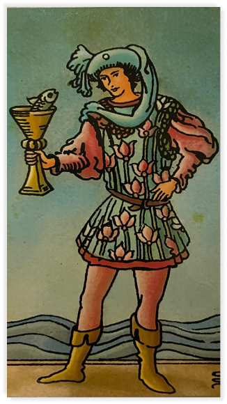 Page of Cups